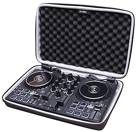 LTGEM DJ Mixer Case for Numark Party Mix II or Hercules DJControl Mix Ultra DJ Controller, Internal Dimensions: 13.5 * 8.3 * 1.2 (Case only)