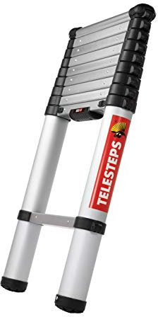 Teleskopleiter 3m von TELESTEPS I ECO Line I Mit Air-Damping-System I Anti-Rutschprofil für den sicheren Halt I EN 131 I 72430-681