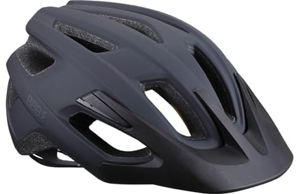 BBB Fahrradhelm für Erwachsene, Mountainbike und Rennrad, MIPS Sicherheitsschutz, leichtes abnehmbares Visier, Dune 2.0, Reisetasche, BHE-22T, Off-White, 58-61 cm/ L, Matt Weiß,