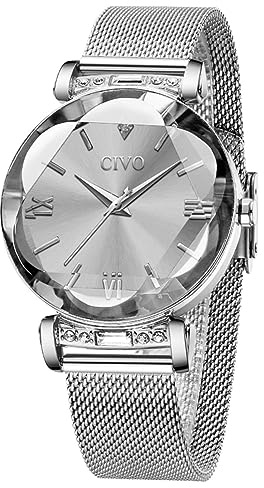 CIVO Damen Uhren Wasserdicht Minimalistisch Analog Quarz Mode Kleid Elegant Beiläufig Quarzuhr für Damen