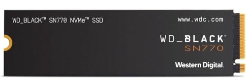 WD Black SN770 NVME SSD 1TB