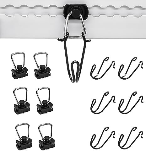 lasiprofi Airline-Fitting mit Stahlhaken | Set | Airlineschiene | Kleiderhaken | Ordnung auf der Ladefläche (6)