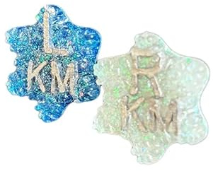 Snowflake Shaped Xray Markers, With 2 Initials, Winter, Christmas, Winter Wonderland