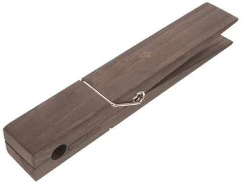 Ciieeo Wooden Giant Clothespin Towel Holder Large Wood Clips for Bathroom Towels Drying Rack Accessory for Bathroom Decor