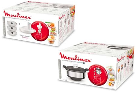 Moulinex Kit Accessoires Cuiseur Vapeur Taille Légume Robot Cuco Cuisine