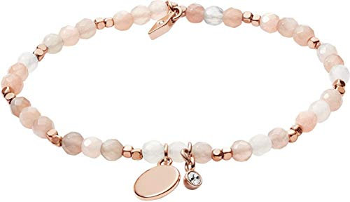 Fossil Armband Für Frauen Wellness, Innenlänge: 165mm Nude Semi-Precious Armband, JA6945791
