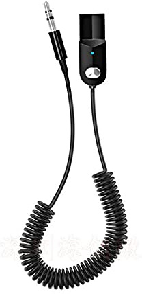 Asudaro Récepteur Bluetooth 5.0 de voiture, Récepteur Bluetooth stéréo automatique Récepteur USB Bluetooth 3.5mm Transmission de navigation Appel mains libres Musique Plug And Play