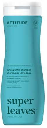 ATTITUDE Shampoo per capelli, CEE Verified, ingredienti a base di piante e minerali, vegani e senza cruelty Beauty and Personal Care Products, Unscented, 473 ml