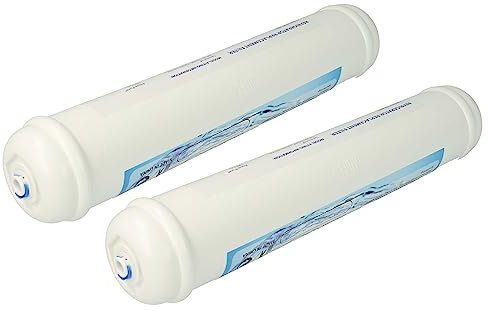 vhbw 2x Filtre à eau cartouche compatible avec LG Electronics GW-P217FLCK, GW-P217FLCV, GW-P217FLQK, GW-P217FLQV réfrigérateur Side-by-side