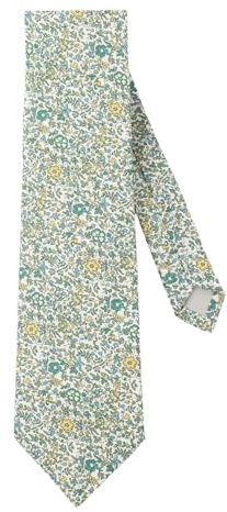 Le Coronel – Corbata Liberty Katie & Millie lima – Made in France, verde claro, Talla única