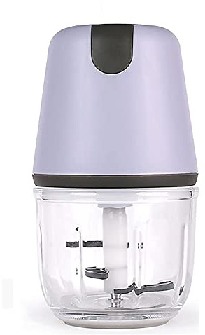 Mini Broyeur À Glace Électrique, Machine À Raser La Glace Rechargeable par USB avec Lame en Acier Inoxydable Et Patins Antidérapants, Réglage À Double Vitesse Et Faible Bruit