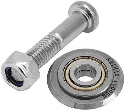 KhUKhu Fliesenschneidrad, 4,3 x 2,8 x 0,4 Zoll Legierungskeramik-Fliesenschneidrad-Messerklinge für manuelle Fliesenschiebeschneidemaschine