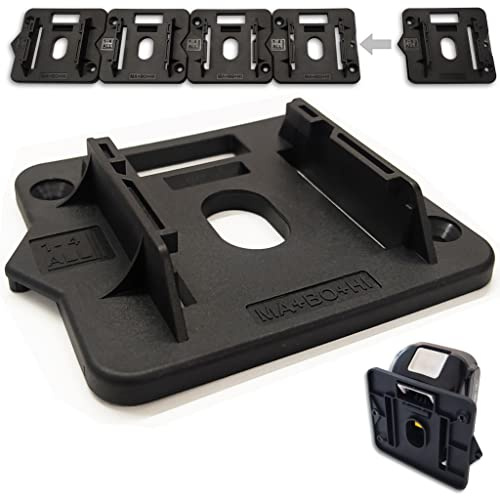 5x SLE Profi Akkuhalter für Makita 14,4V 18V Akku Wandhalterung Wand Halter LXT BL1815 BL1830 BL1840 BL1850 BL1860