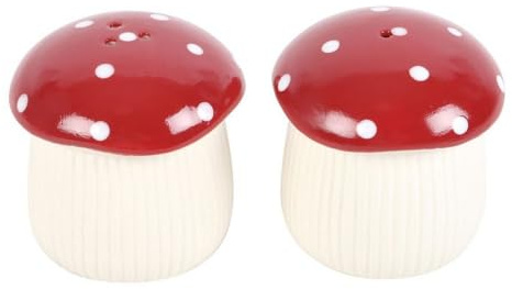 Salière et poivrière enchantées : motif champignon mignon – ajout de table fantaisiste – Parfait pour un festin enchanté