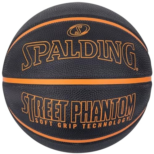 Spalding Phantom Ball 84389Z, Unisex basketballs, Black, 6 EU