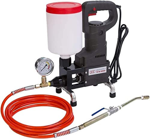 MAHWER Pistolet à mortier électrique 1100 W Outil de calfeutrage for mortier de Ciment Machine de jointoiement à Haute Pression for Briques, Murs, sols, décorations