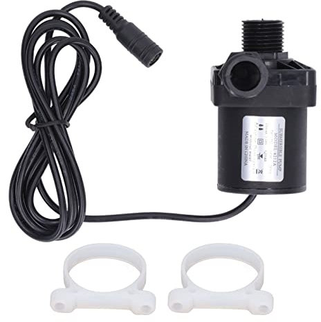 Mini Pompa Sommersa 18 W, Piccola Pompa Sommersa, Centrifuga Senza Spazzole Centrifuga Senza Spazzole Acqua Fontana con Sollevamento di 5 Metri per Acquario