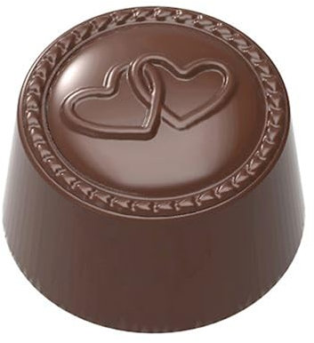 CW12138 – Chocolate World – Praline Hearts Engagement Polycarbonate Mould