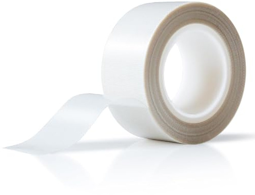 Oiieco Teflonband Klebeband,Teflonband 30mm x 10M,0,18mm Dicke,Hitzebeständiges Klebeband, PTFE Glasgewebeband,für Vakuumiermaschine Impulsversiegeler