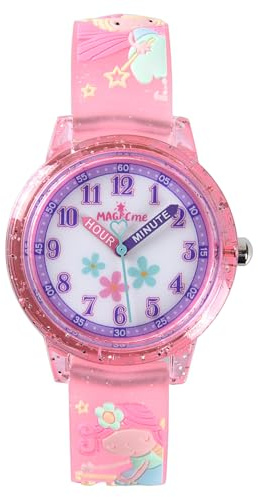 Bigmeda Orologio Digitale Per Bambini, Orologio Per Bambini Movimento Al Quarzo, Impermeabile, 3D Cartoon Cinturino In Silicone Per Ragazzi E Ragazze 3-10 Anni (Sirena)