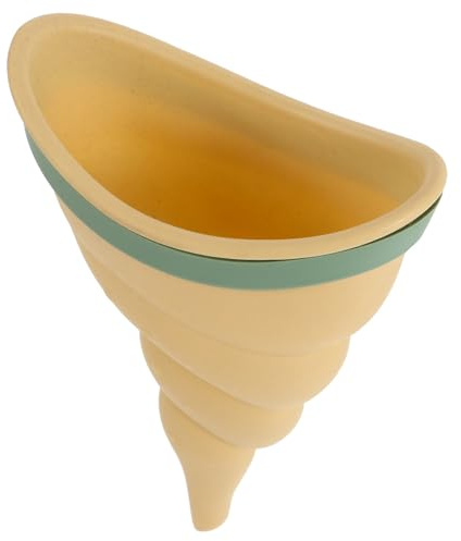 UKCOCO Tragbarer Reiseurinal für Frauen mit TPE und Pp Kompakt und Vielseitig als Frauenurin Trichter und Campingurinal für Sommerferien und Outdoor Abenteuer