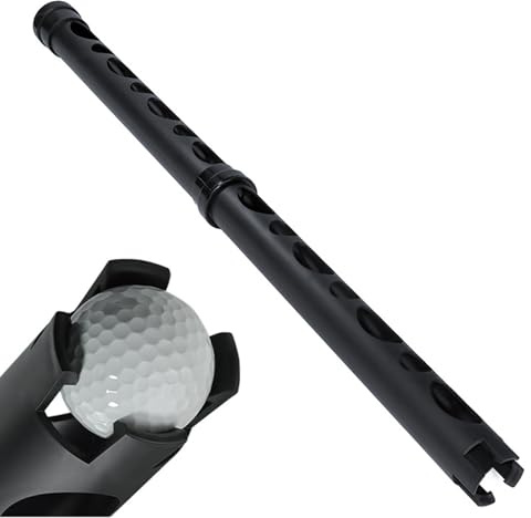 Golf Ball Picker Tube Golf Ball Collection & Pickup Tool | Golf Ball Collection Tool For Men, Women, Wife, Husband, Family, Friends, Players And Enthusiasts