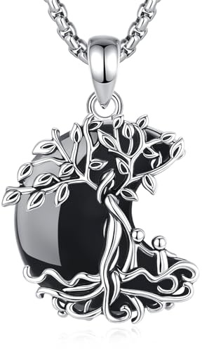 INFUSEU Regalo Mamma Collana, Mamma E Figlia Cuore Gioielli L'albero della vita Ciondolo Chiama Regalo Per La Festa Della Mammas