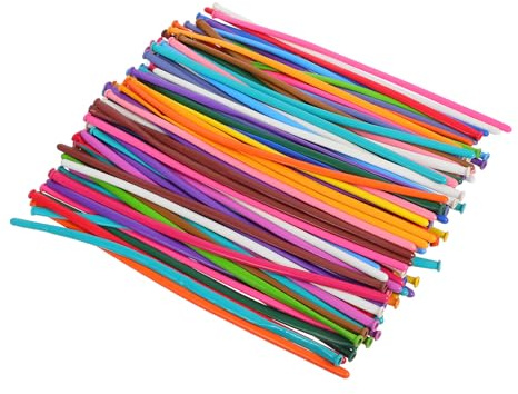 YARNOW 200pcs Twisting Animal Balloons Long Latex Modelling Balloons for Birthday Wedding Festival Party Decorations Random Color