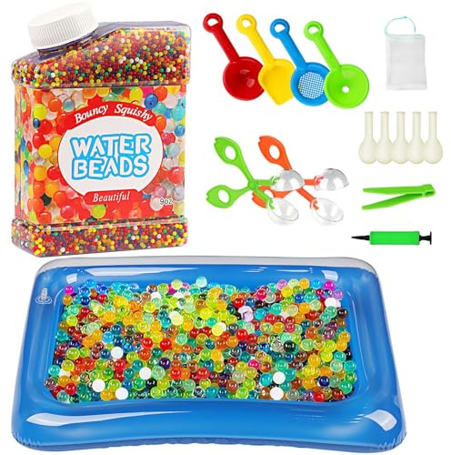 FIVAVA Wasserperlen Set 50.000 Stück Bunte Ungiftigen Perlen Zur Vasendeko