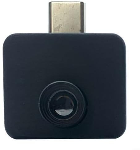 Termocamera 32×32 per Android Type-C, telecamera IR da -20°C a 1000°C con app, 5 modalità di colore, telecamera termica tascabile per test PCB ed elettronica