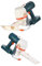 Sobebear 2-in-1 Cord-Free Toy Vacuum Cleaner for Kids, Realistic Pretend Play Hoover Cleaning Set with Lights and Sounds, Role Play Home Cleaning Toy for Toddlers Age 3+ Years