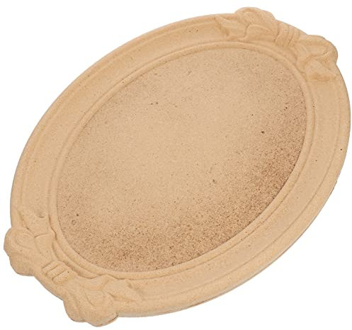 Cabilock Placas De Madera Decoración De La Bandeja Sostenedor Anillo Fuente De Madera para Servir Plato De Postre De Madera De Joyería De Madera Sostenedor del Anillo Nórdico Serrín