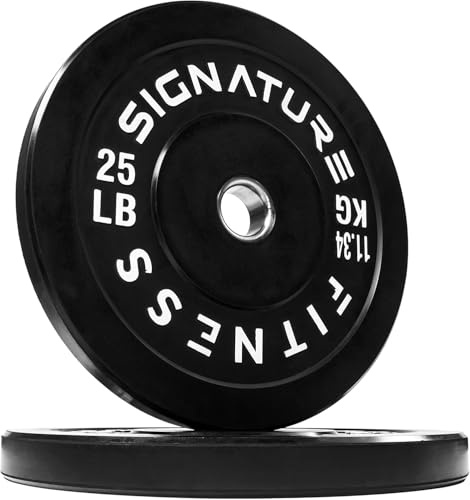 Fitvids - Placas de parachoques olímpicas, discos de peso de 5 cm para entrenamiento de fuerza y levantamiento de pesas, pares, juegos o juegos con barra de 2,15 metros, múltiples opciones