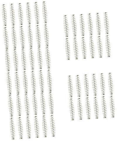 OSALADI 60pcs Replacement Precision Springs for Pruners Trimming Scissors Stainless Steel Garden Tool Spring for Pruning Shears and Garden Scissors