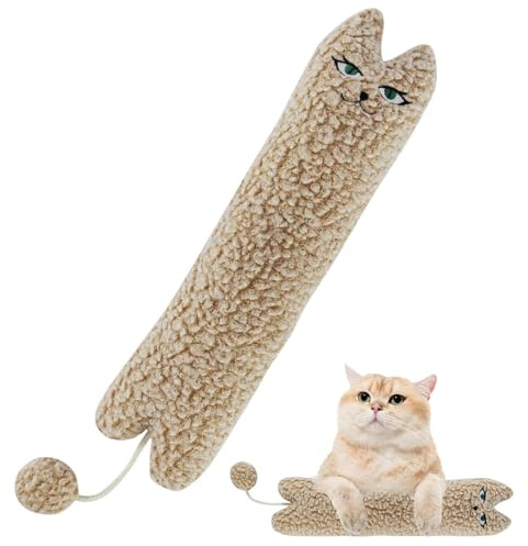 Beißspielzeug für Katzen, Beißkissen für Katzen | Interaktives Kauspielzeug für Katzen im Innenbereich aus weichem Plüsch | Katzenspielzeug zum Beißen von Kätzchen, Spielzeug für Katzen
