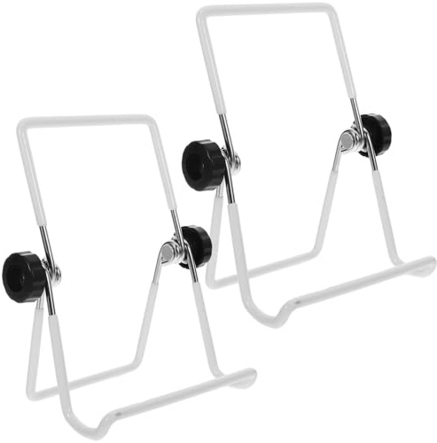 Alipis Sprossenglas Ständer 2er Set, Keimglas Halterung Klappbar, Weiß | Klappbarer Sprossenglas Ständer im 2er Set, optimierte Belüftung, verträglich mit Einmachgläsern, Edelstahl, Weiß, 12.5x9.5cm
