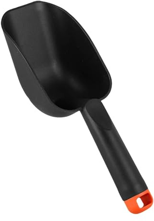 Cazzuola da giardino, strumento per piantare terreno, da giardinaggio multiuso, in metallo antiruggine, manico ergonomico, 28 x 7 x 9 cm, per interni, esterni, giardinaggio