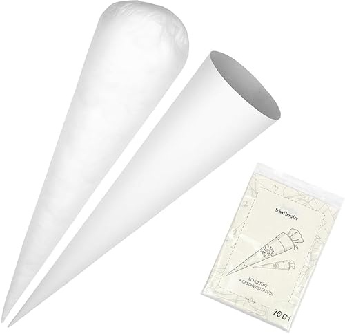 Set Rohling + Kissen für Schultüte inkl. Schnittmuster 70 cm 85 cm DIY Bastelset Nähset (70 cm)