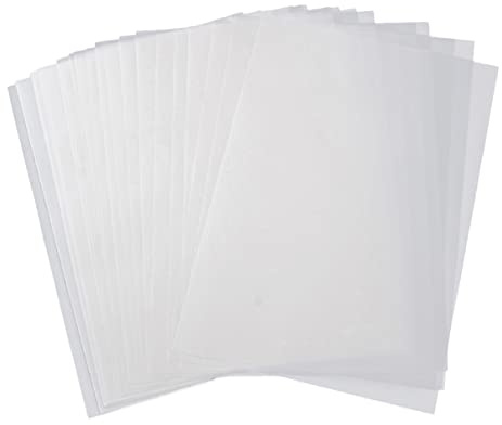 Didiseaon 150pcs Translucent Tracing Paper Creative Parchment Paper for Design Sketch Suitable for Engineering Drawing and for Dressmaking Pattern Making