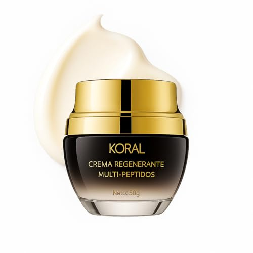 KORAL . Crema rigenerante multi-peptidi, crema viso notturna, 50 g