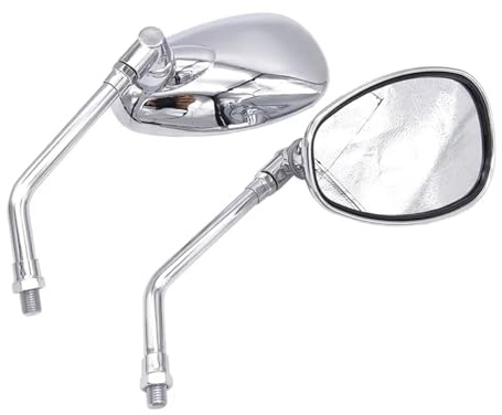 Motorrad Spiegel Für Suzuki Für Intruder Für Volusia Für VS Für VL 700 750 800 1400 1500 Motorrad Chrome Side Rückspiegel Lenkerendenspiegel