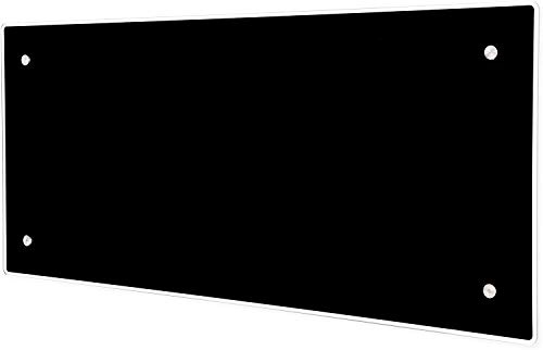 Adax CLea H - Radiateur Electrique Mural Intelligent Wi-Fi avec Commande par Smartphone - 1000W | Chauffage Electrique | Chauffage d'appoint Salle de Bain | Hauteur Convecteur 340mm | IP24C, KDT Noir