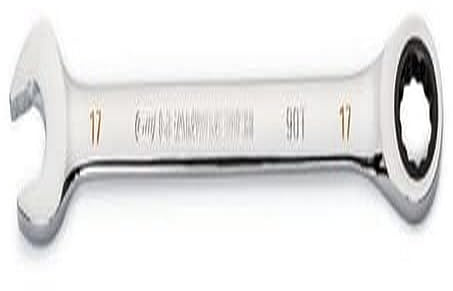 GEARWRENCH 17mm 4 Degree Swing Arch 12 Point Ratcheting Combination Wrench - 86917