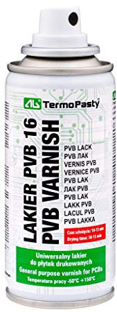 TermoPasty Lack PVB16 Universal-Lack für Leiterplatten Spray 400ml transparent -50-150°C AGT-115