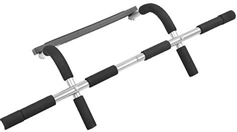 Pull Up Bar, Door Frame Chin Up Bar Bearing 100Kg, Handle Non-Slip Foam Exercise Triceps And Biceps Horizontal Bar Arm Training Fitness Equipment