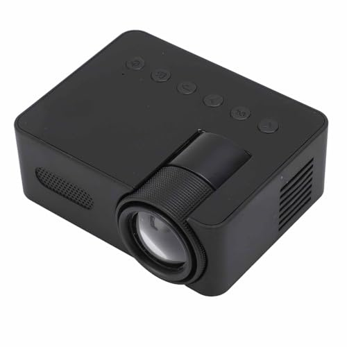 Mini Projecteur, Projecteur Vidéo Pris en Full HD 1080P, Projecteur de Film de Cinéma Maison Extérieur Portable, Projecteur soigné pour Téléphone