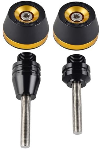 Neini Motorrad-Absturzsicherung Motorrad Sturzpads Sturzpads Für CB1000R CB 1000 R 2008-2016 2017 Motorrad-Absturzschutzrahmen (Color : Gold)