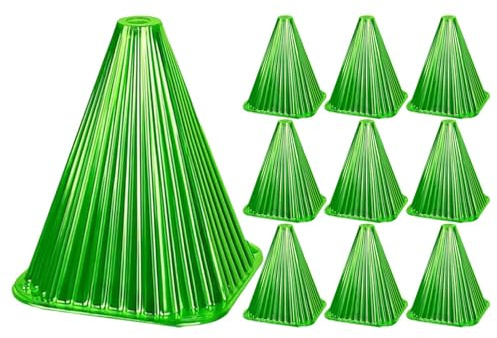 Chansunokku 10 Stück Sonnenhut Für Pflanzen, Pflanzenhut Pflanzenschutzhaube Wachstumshilfe, Pflanzglocke Für Pflanzhilfe, Pflanzenhut Pflanzenabdeckung Pflanzenschutz Vor Frost, Schnecken Und Vögeln