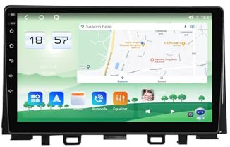 Radio estéreo para automóvil Android 12 de 1 Din para Kia RIO YB KX Cross 2016-2020 con CarPlay inalámbrico Android Auto, pantalla táctil de 9 pulgadas, video en el tablero, radio FM, AM, RDS, DAB+,