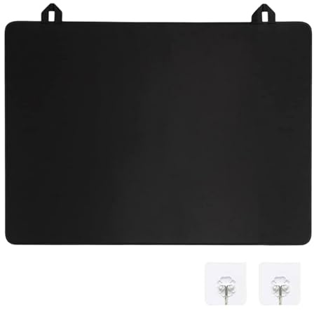 Induction Hob Cover, Induction Hob Protector Mat and Ceramic Hob Protector, Hob Covers for Electric Cookers, Rubber Glass Top Protector Mat to Protect from Scratches Dirt Anti Slip, Waterproof